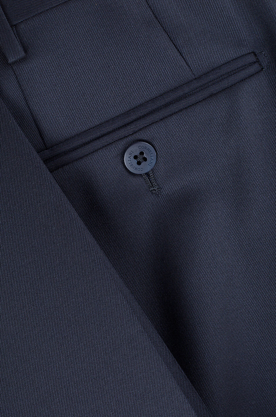 CORNELIANI Klassische Hose aus Schurwolle Herren DUNKELBLAU 3