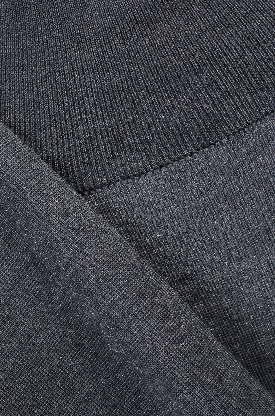 BONGÉNIE Pull col roulé léger Dolce Vita Homme GRIS FONCÉ 3