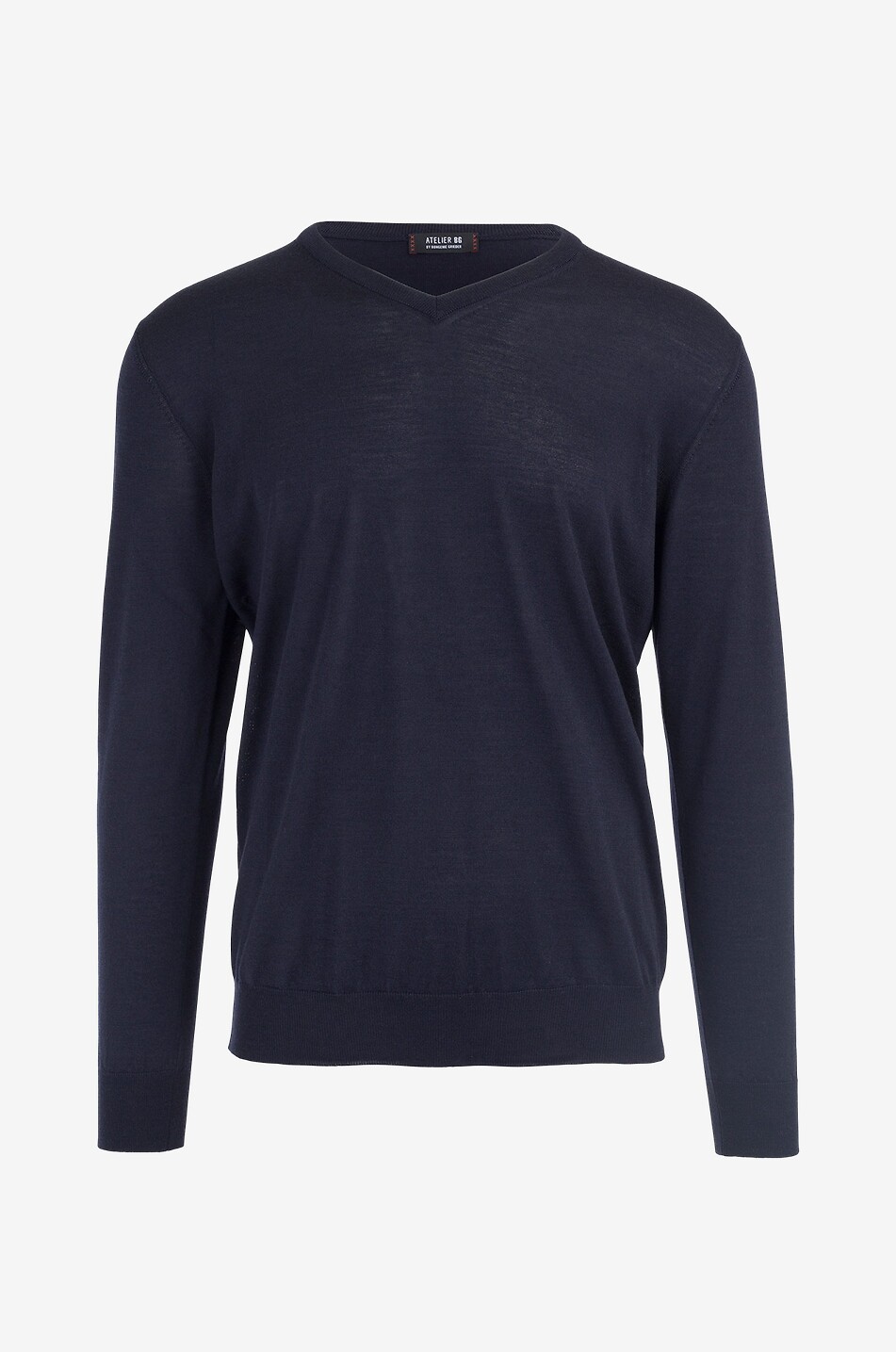 Light-weight merino wool and silk jumper