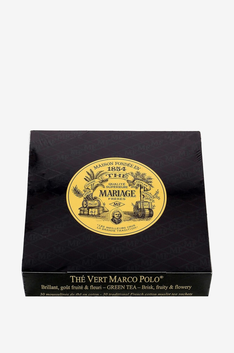 MARIAGE FRERES Teebeutel Thé Vert Marco Polo Haus GRÜN 1