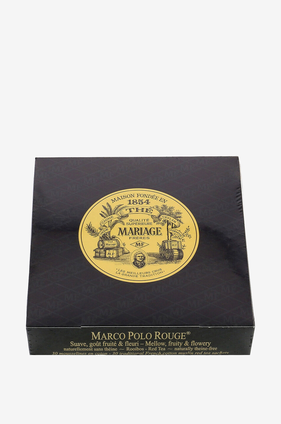 MARIAGE FRERES Tee in Musselin-Beuteln Marco Polo Rouge Haus ROT 1