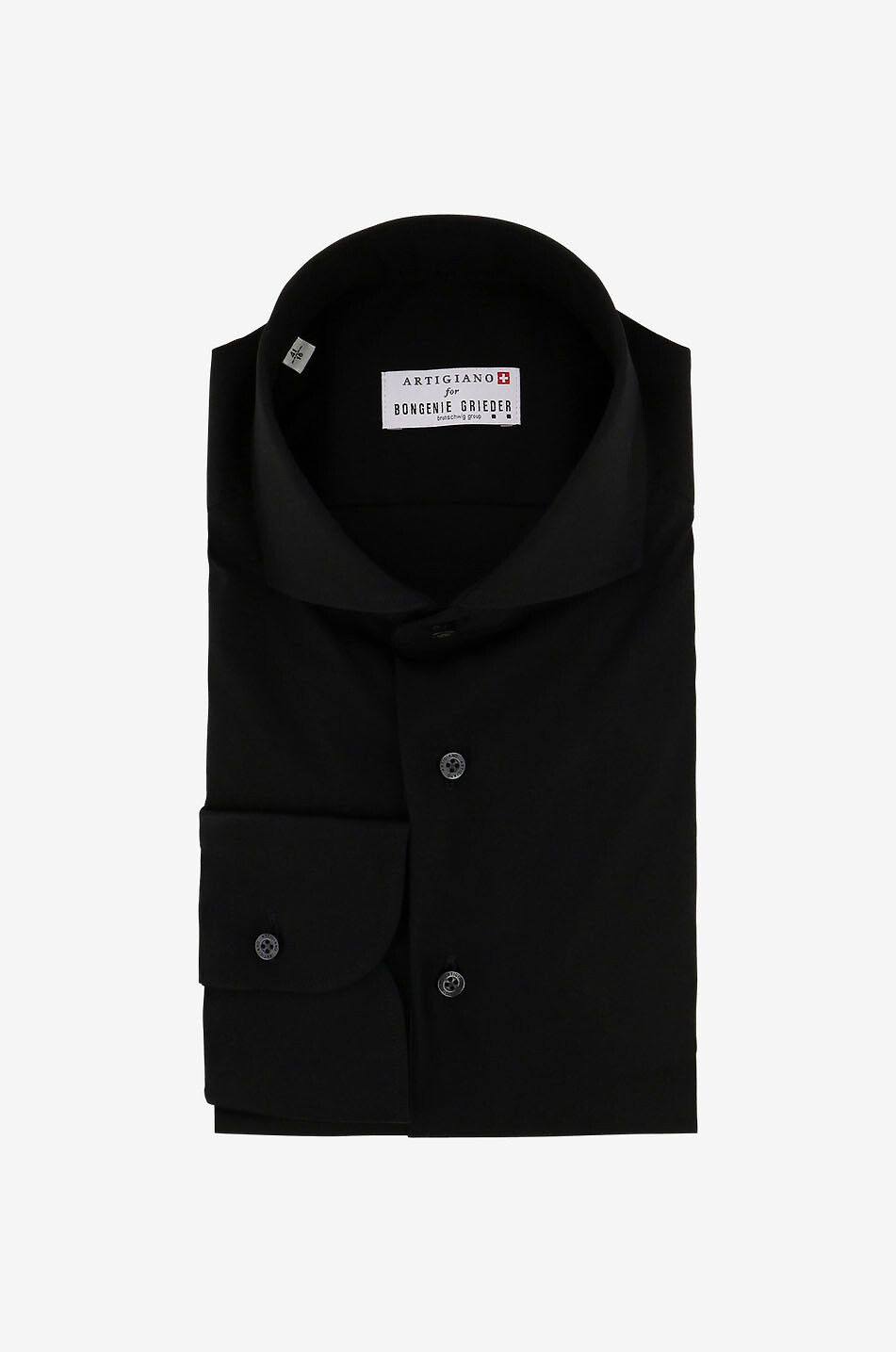 ARTIGIANO Baumwollhemd Antwerp Herren SCHWARZ 1