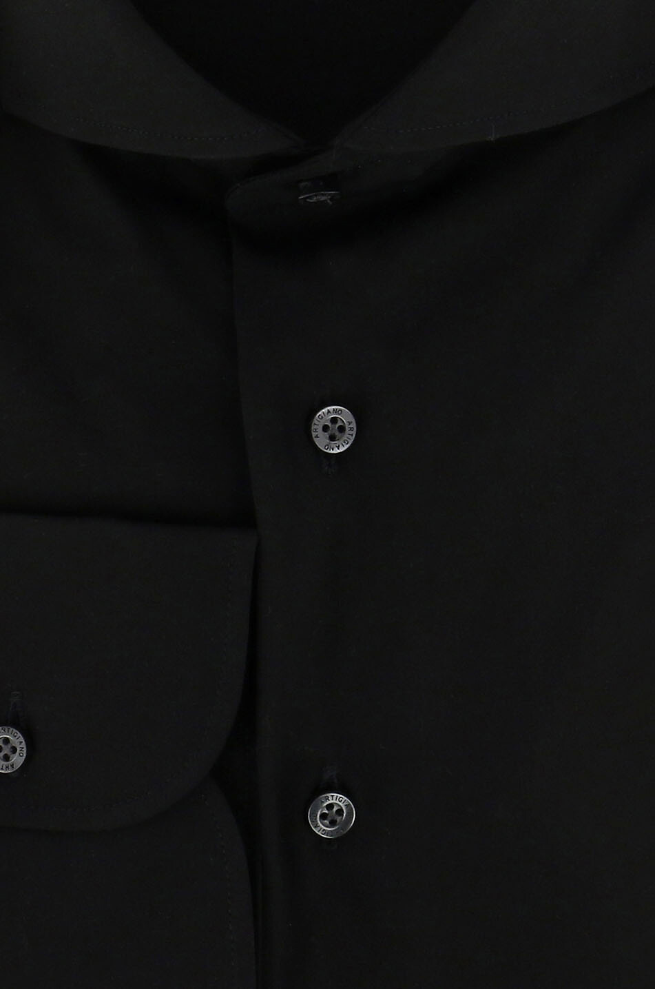 ARTIGIANO Baumwollhemd Antwerp Herren SCHWARZ 2