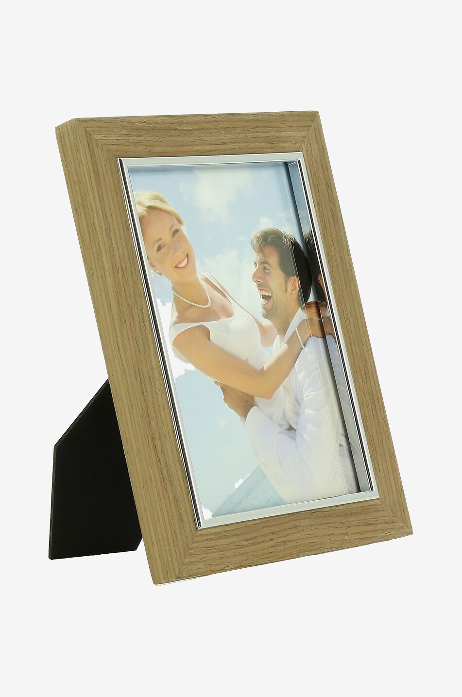 NORDISK Bilderrahmen aus Holz und Silber Kate Haus BRAUN 2