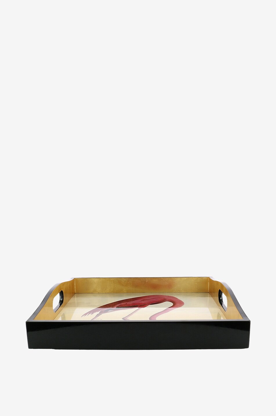 Plateau laqué Audubon Birds Flamingo