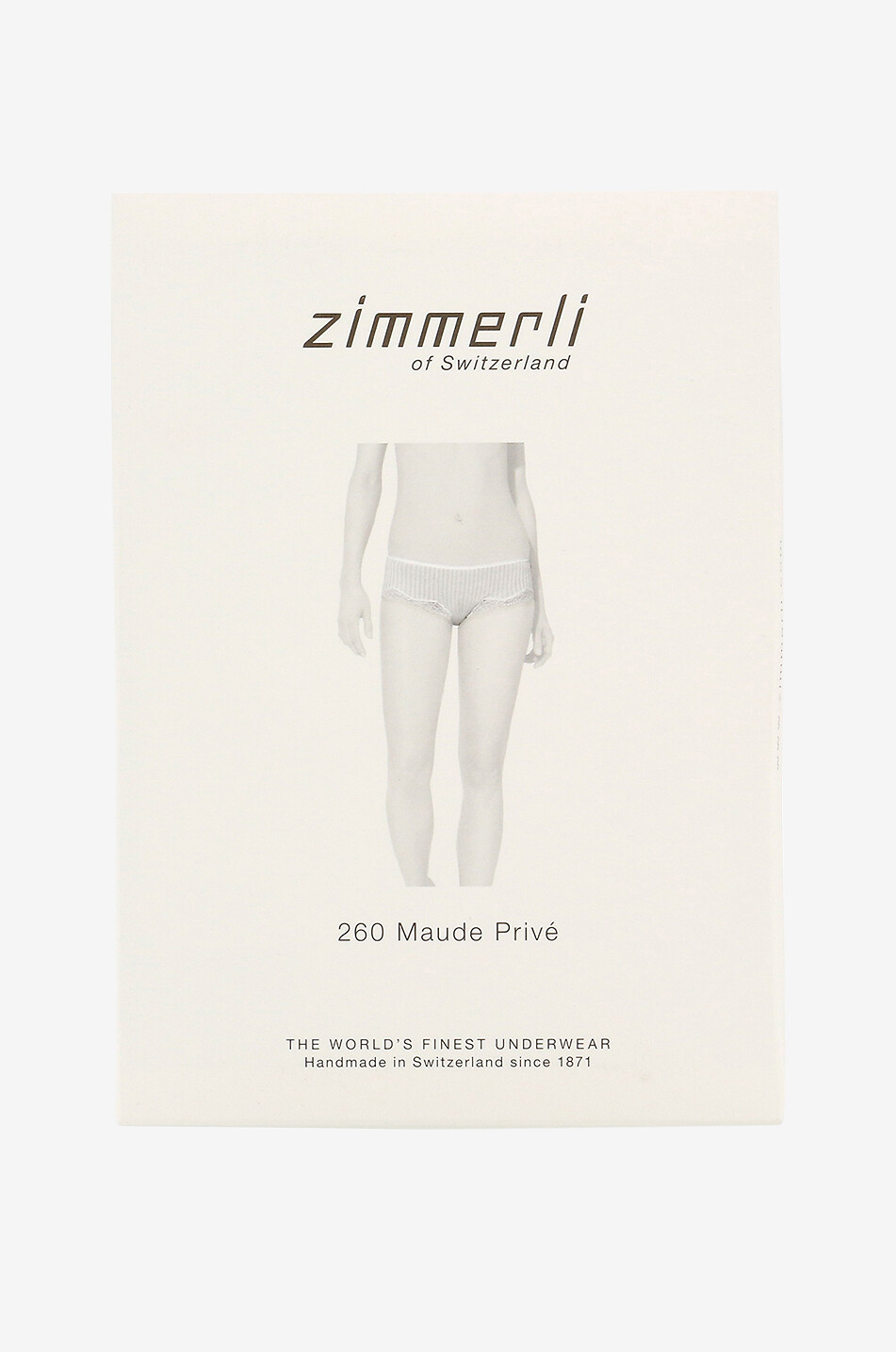 Culotte en coton et dentelle 260 Maude Privé