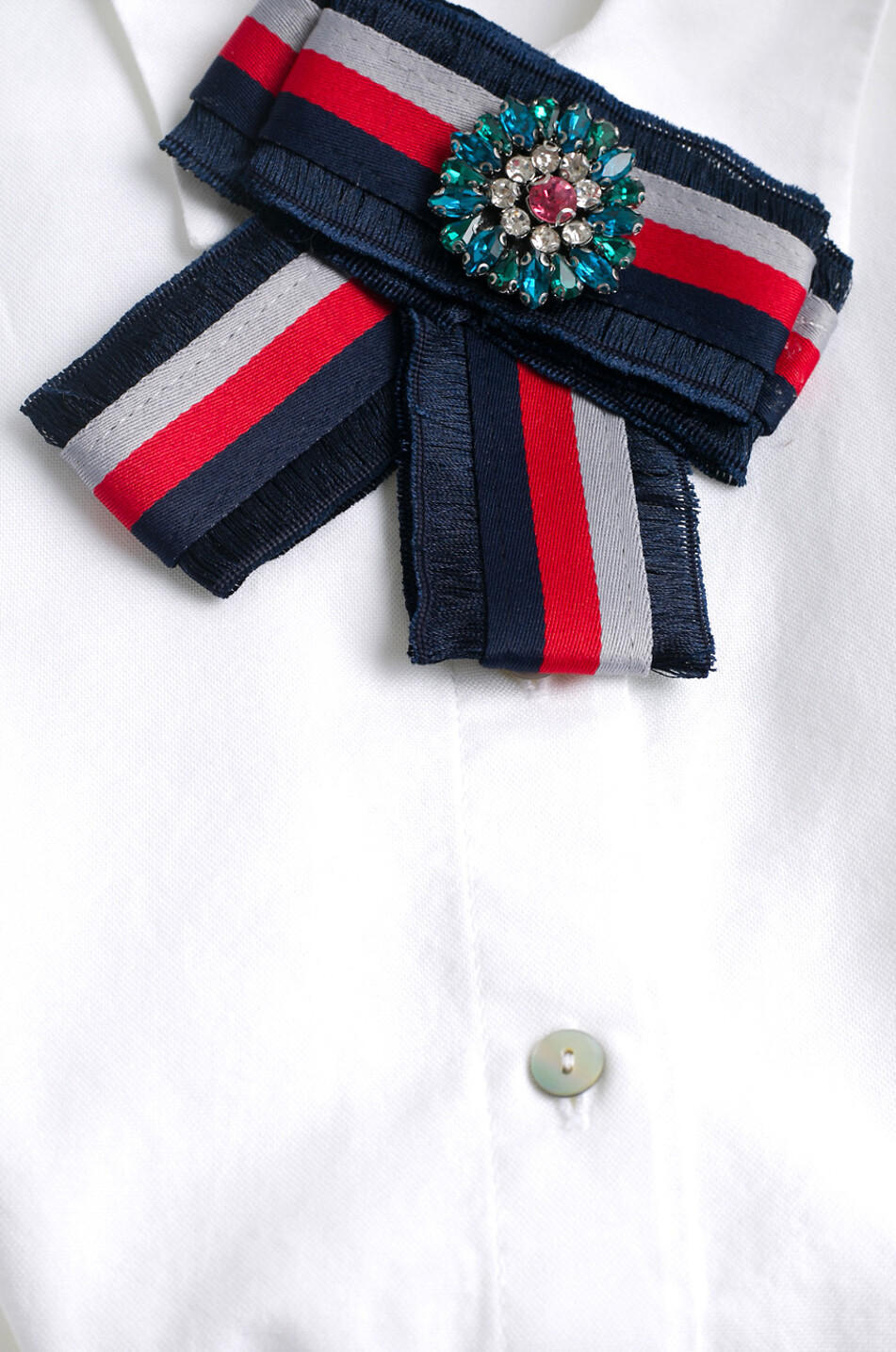 LA CAMICIA Hemd aus Baumwolle Damen WEISS 3