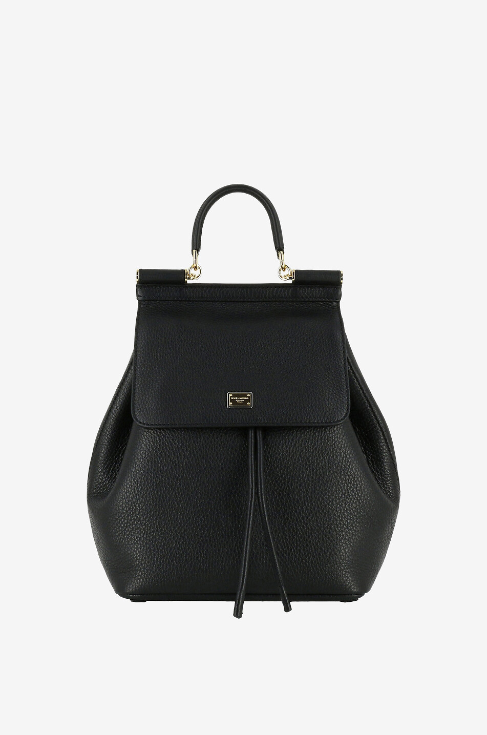 Sicily textured leather backpack DOLCE GABBANA Bongenie