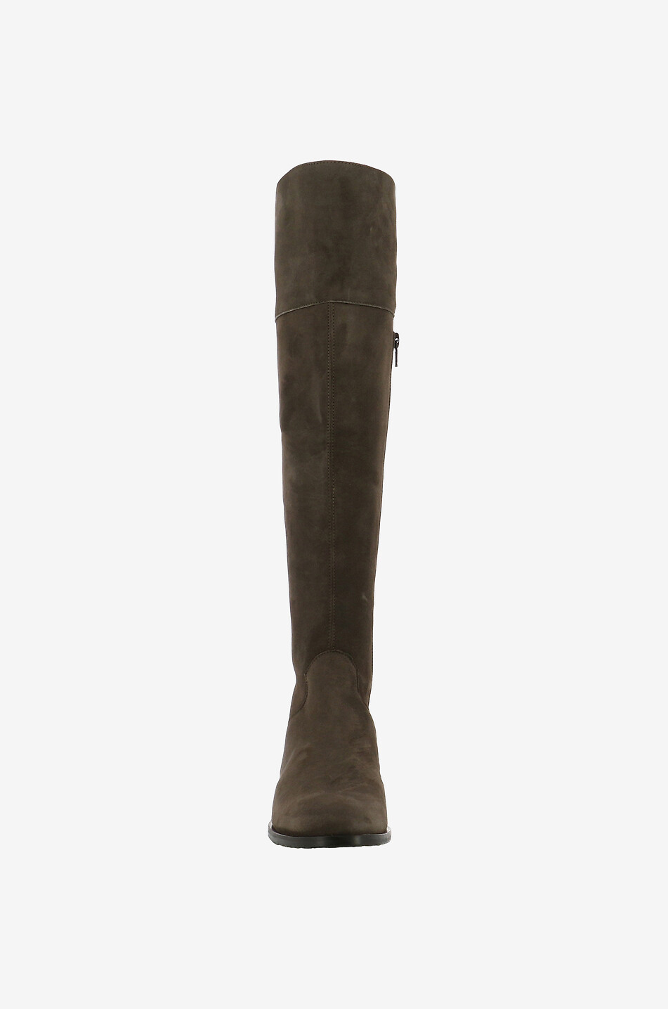 BONGENIE Flache Wildlederstiefel 20 Damen [akeneo-beigefonce] 2