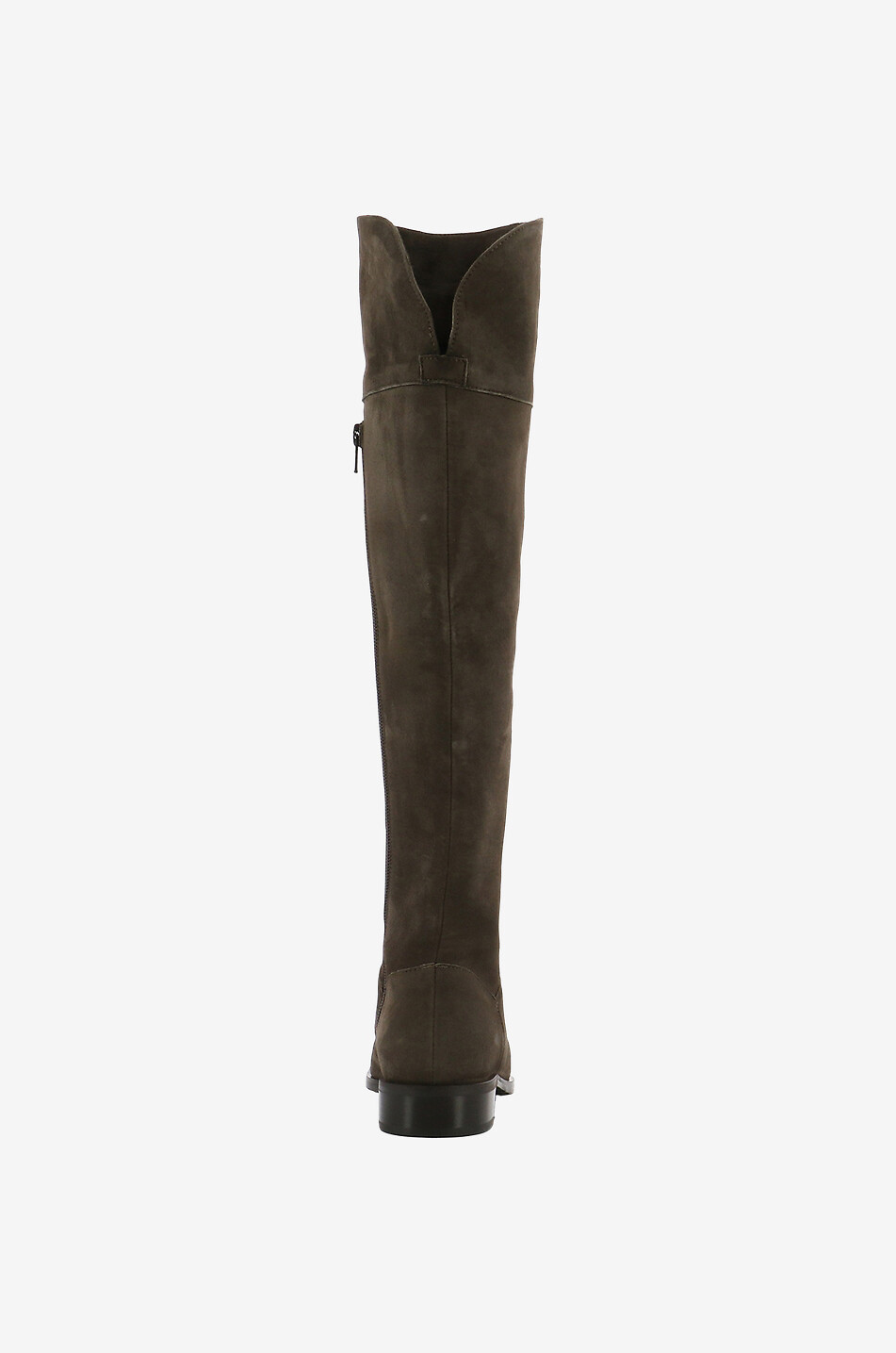 BONGENIE Flache Wildlederstiefel 20 Damen [akeneo-beigefonce] 4