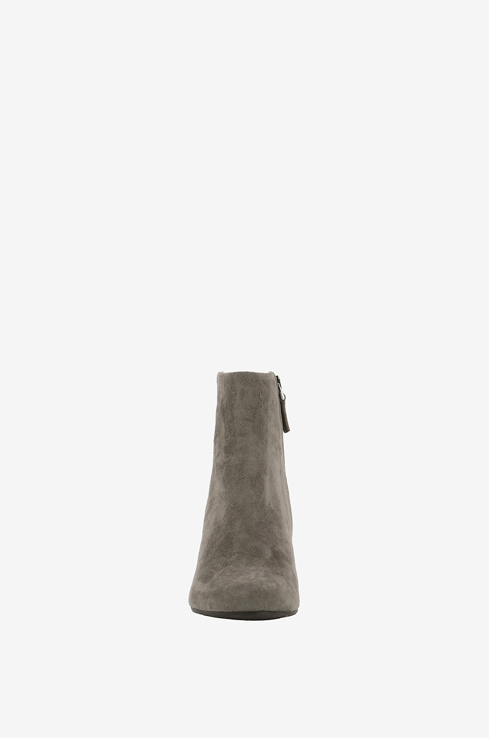 BONGENIE Stiefeletten aus Wildleder mit Absatz Damen GRAU 2