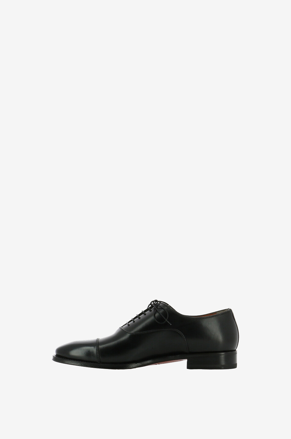 SANTONI Derbies en cuir lisse Homme NOIR 4