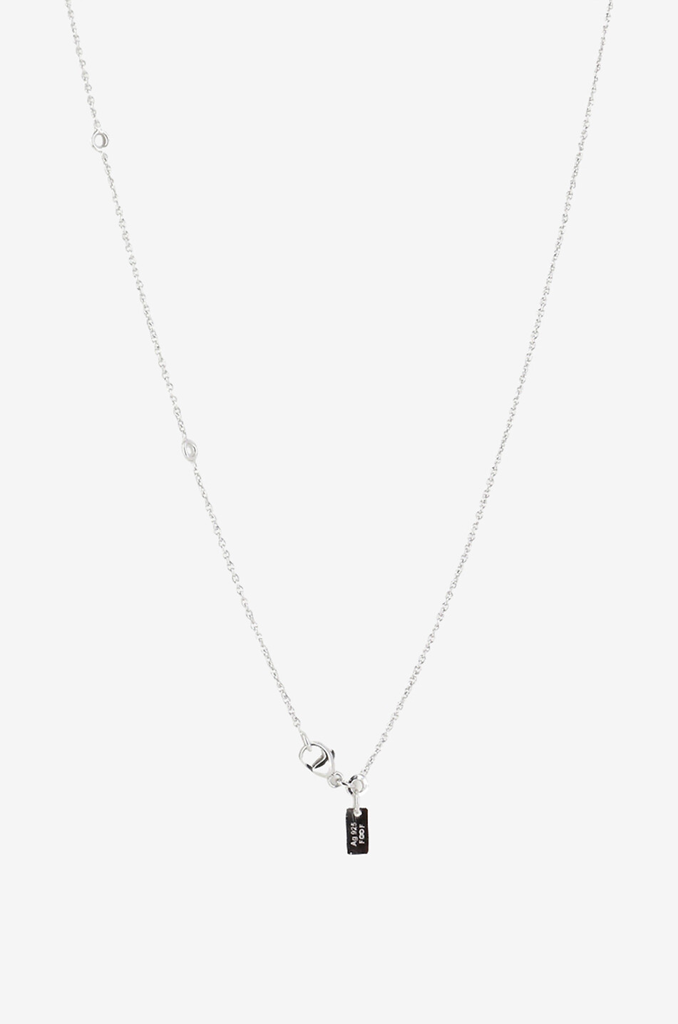 AVINAS Halskette aus rhodiniertem Silber Initial B Damen SILBER 2