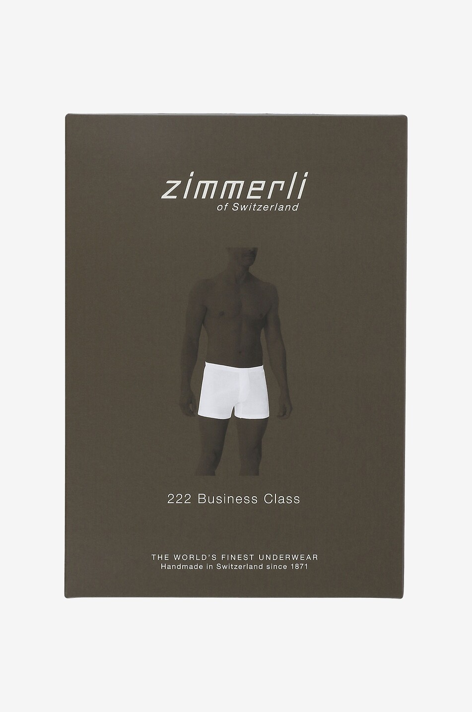 ZIMMERLI Boxershorts aus Baumwolle 222 Business Class Herren WEISS 1