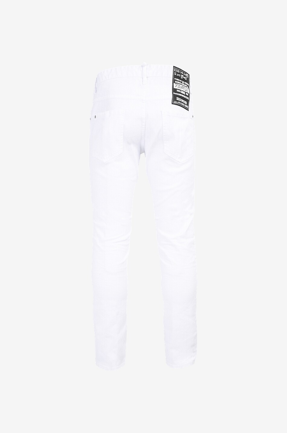 DSQUARED2 Skater slim fit jeans Men WHITE 2