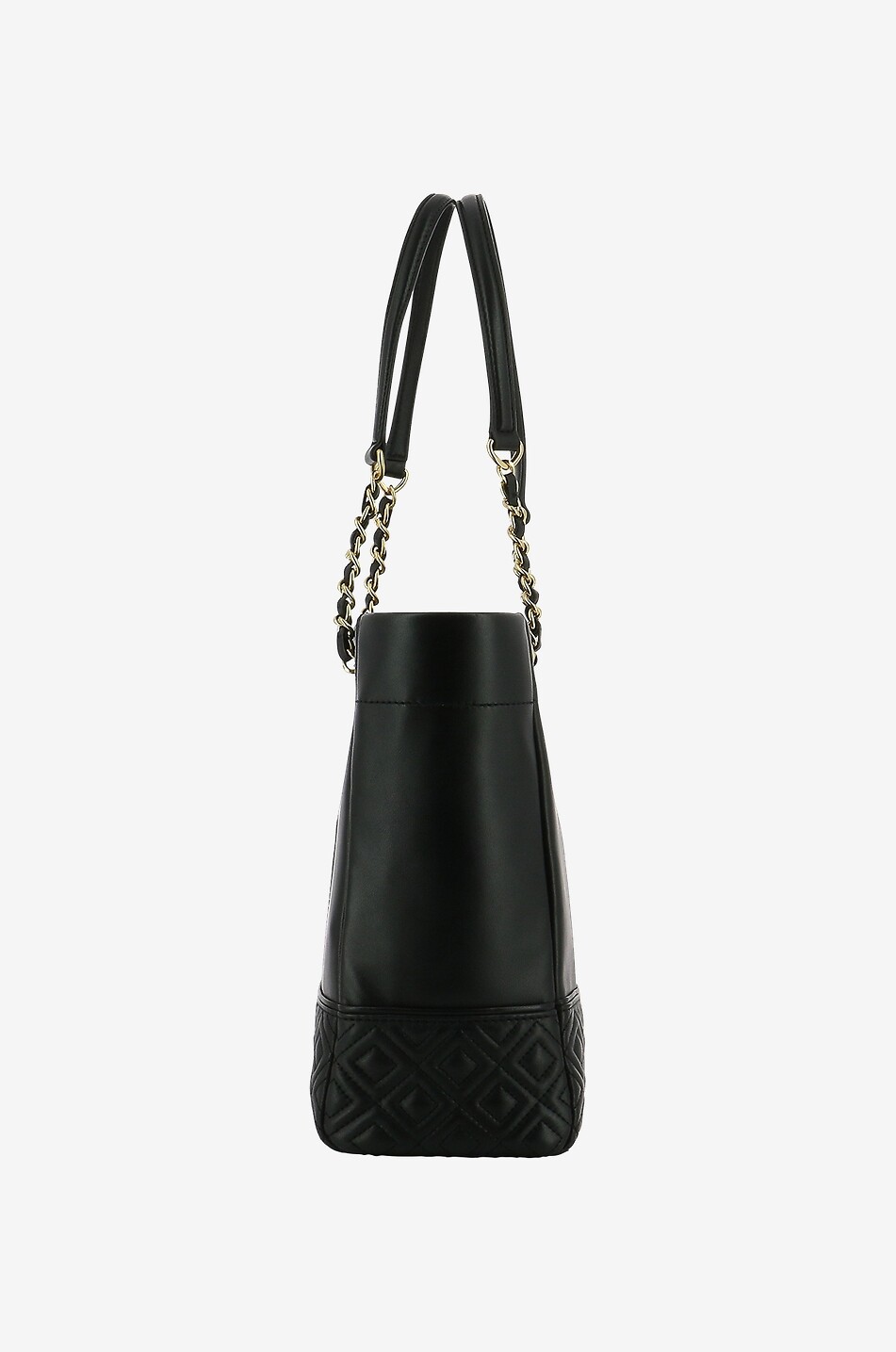 TORY BURCH Fleming quilted tote bag Women BLACK 5