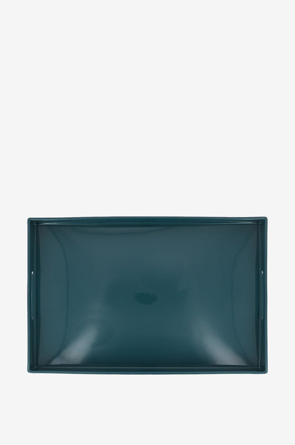KERSTEN Set of three green lacquered trays Home GREEN 3