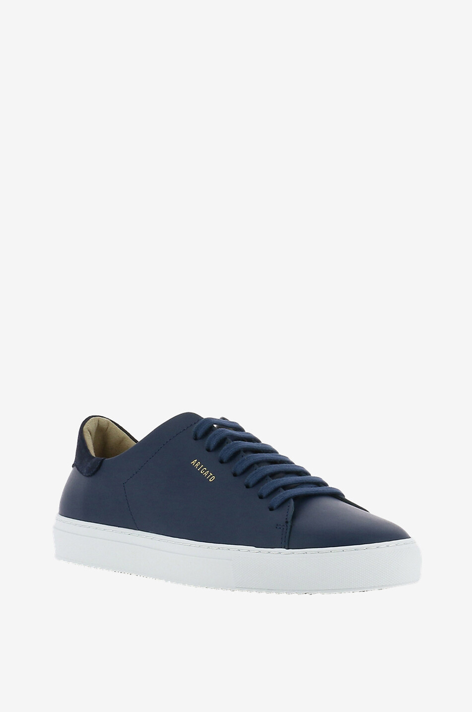 AXEL ARIGATO Baskets en cuir et daim Clean 90 Homme BLEU FONCE 1