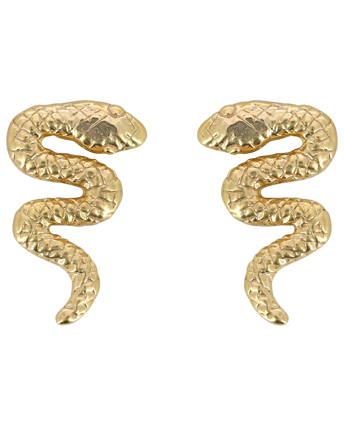 Puces d'oreilles serpent Totem