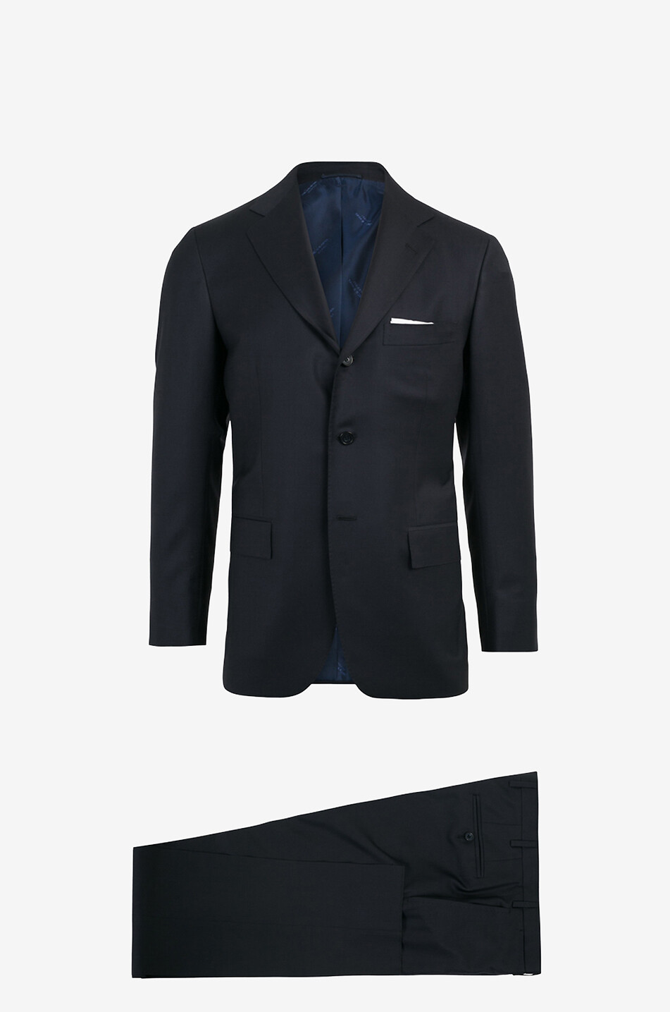 KITON Wool suit Men DARK BLUE 1