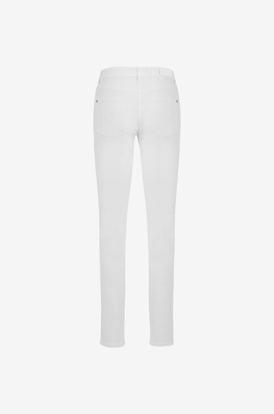 CAMBIO Slim-Fit-Jeans aus weichem Denim Parla Damen WEISS 2