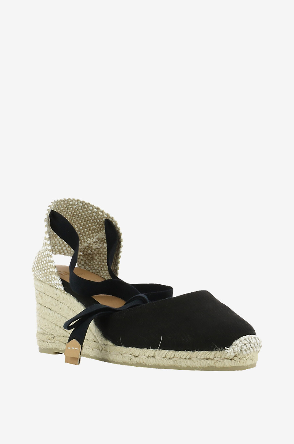 Cariña 60 lace-up wedge espadrilles