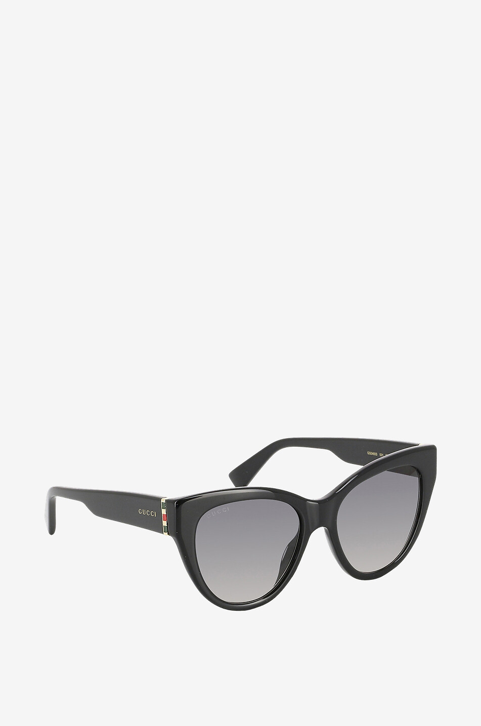 GUCCI Lunettes de soleil oeil de chat détail Web Femme NOIR 2