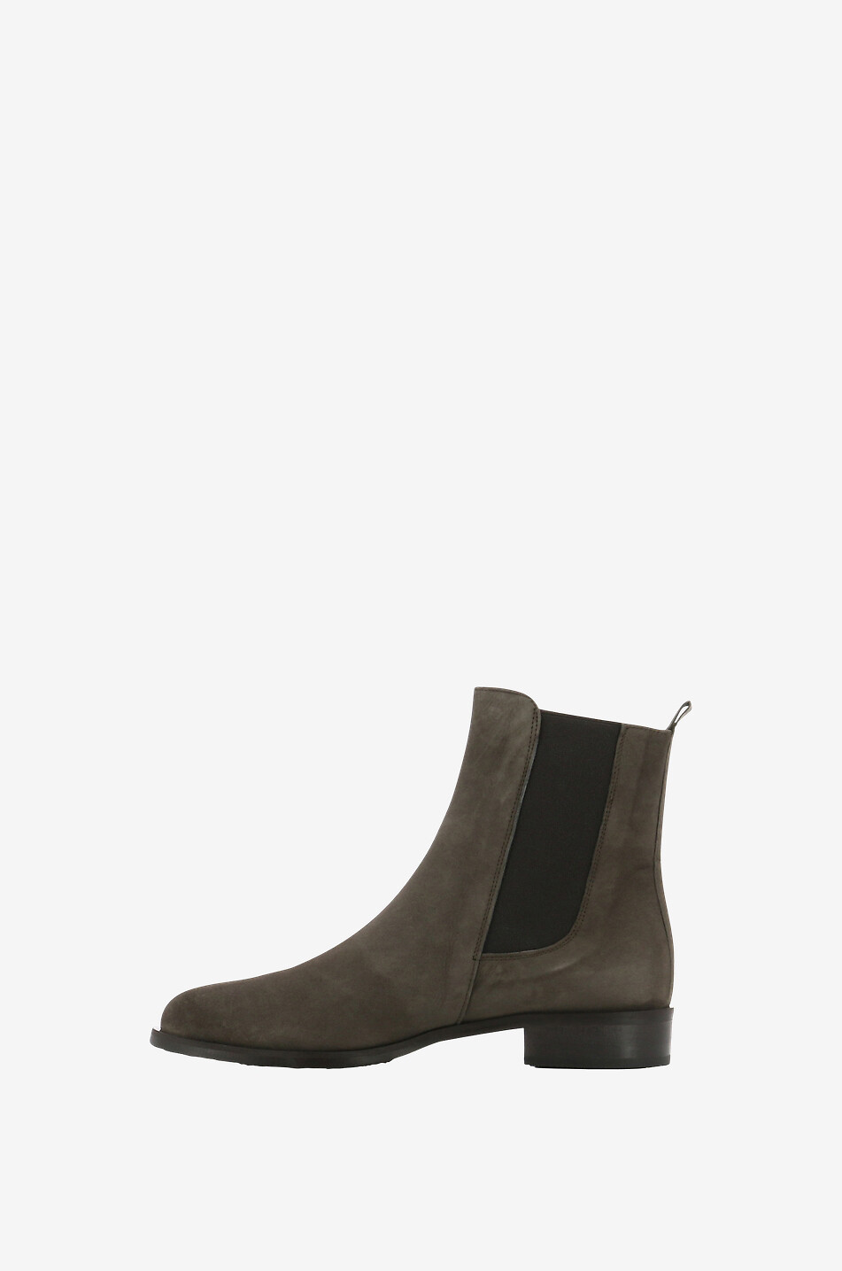Flache Stiefeletten aus Wildleder