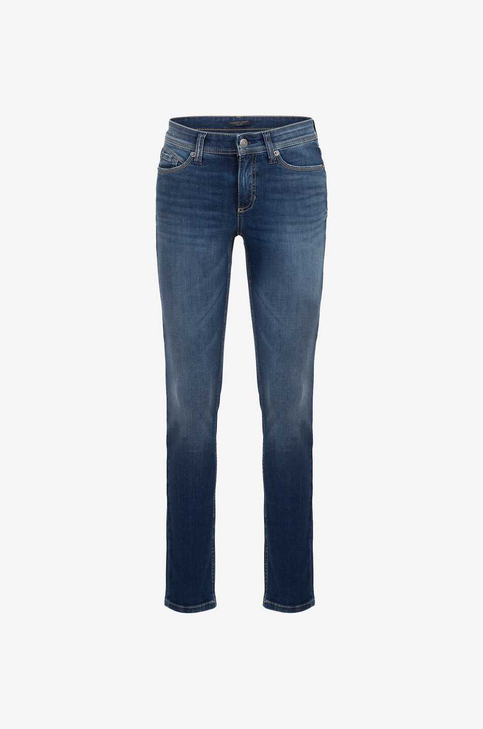 Ausgewaschene Slim-Fit Jeans Parla