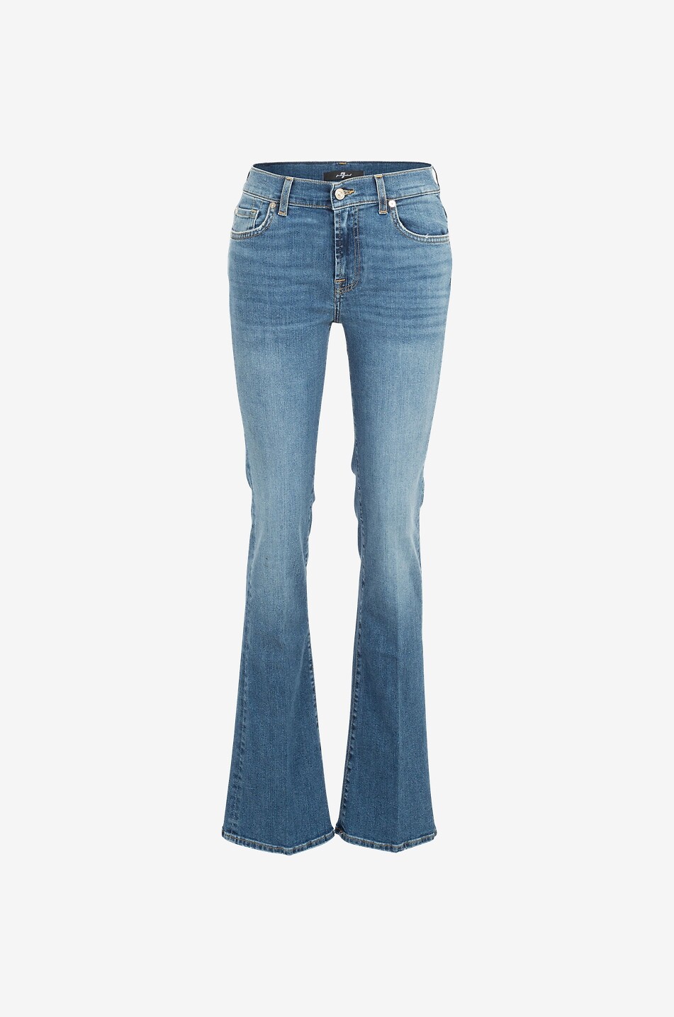 Ausgewaschene Used-Look-Jeans Bootcut Soho Light