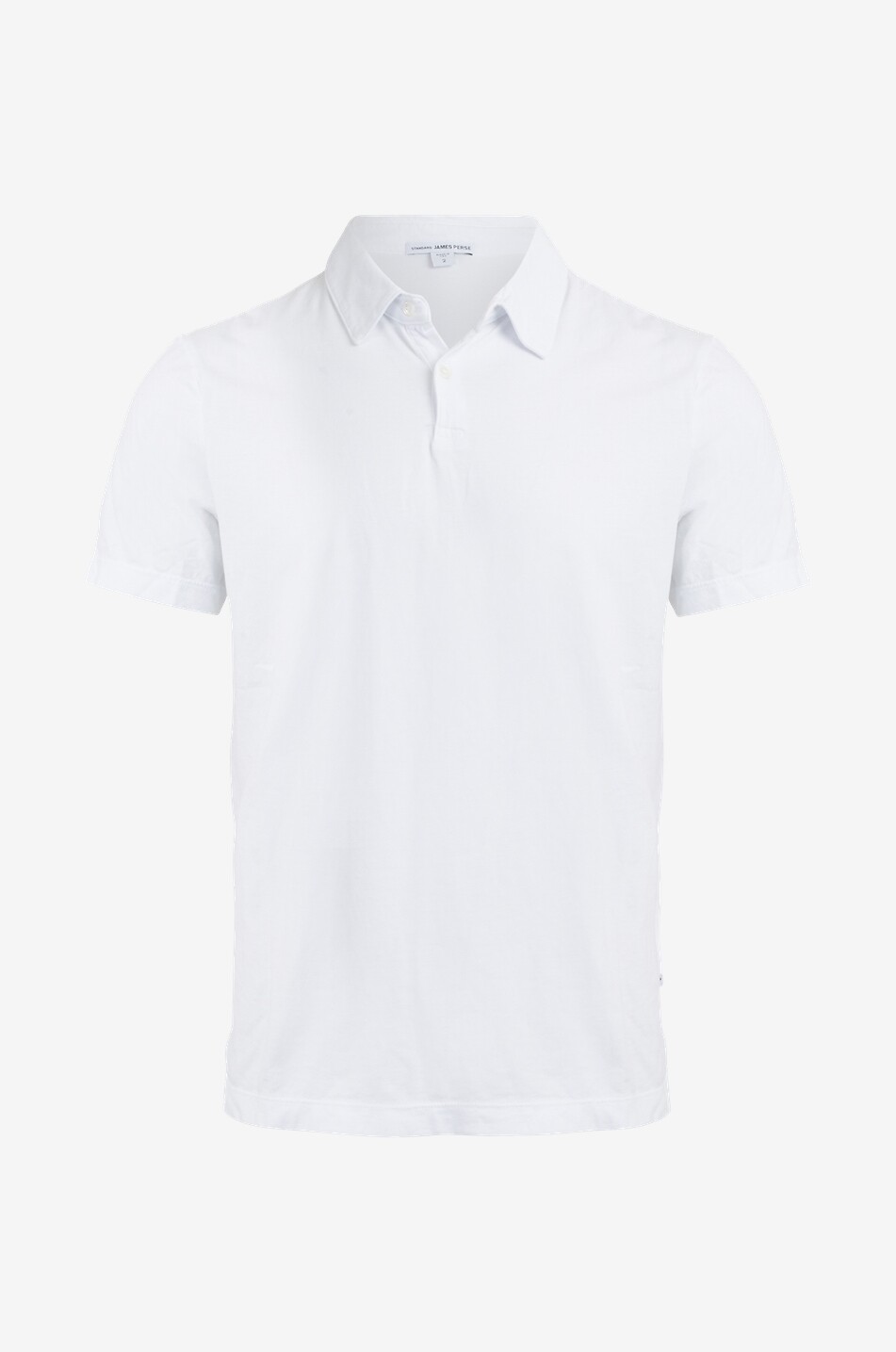 JAMES PERSE Supima cotton polo shirt Men WHITE 1