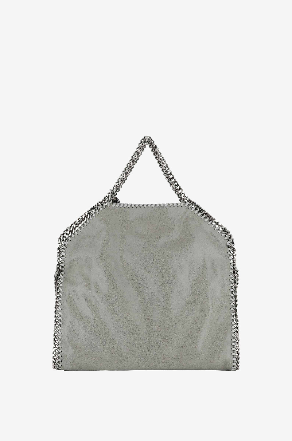 STELLA McCARTNEY Falabella Shaggy Deer faux suede tote bag Women LIGHT GREY 3