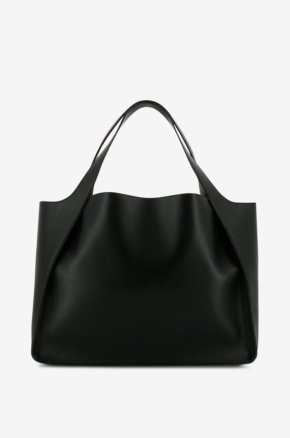 STELLA McCARTNEY Stella Logo faux leather tote bag Women BLACK 3