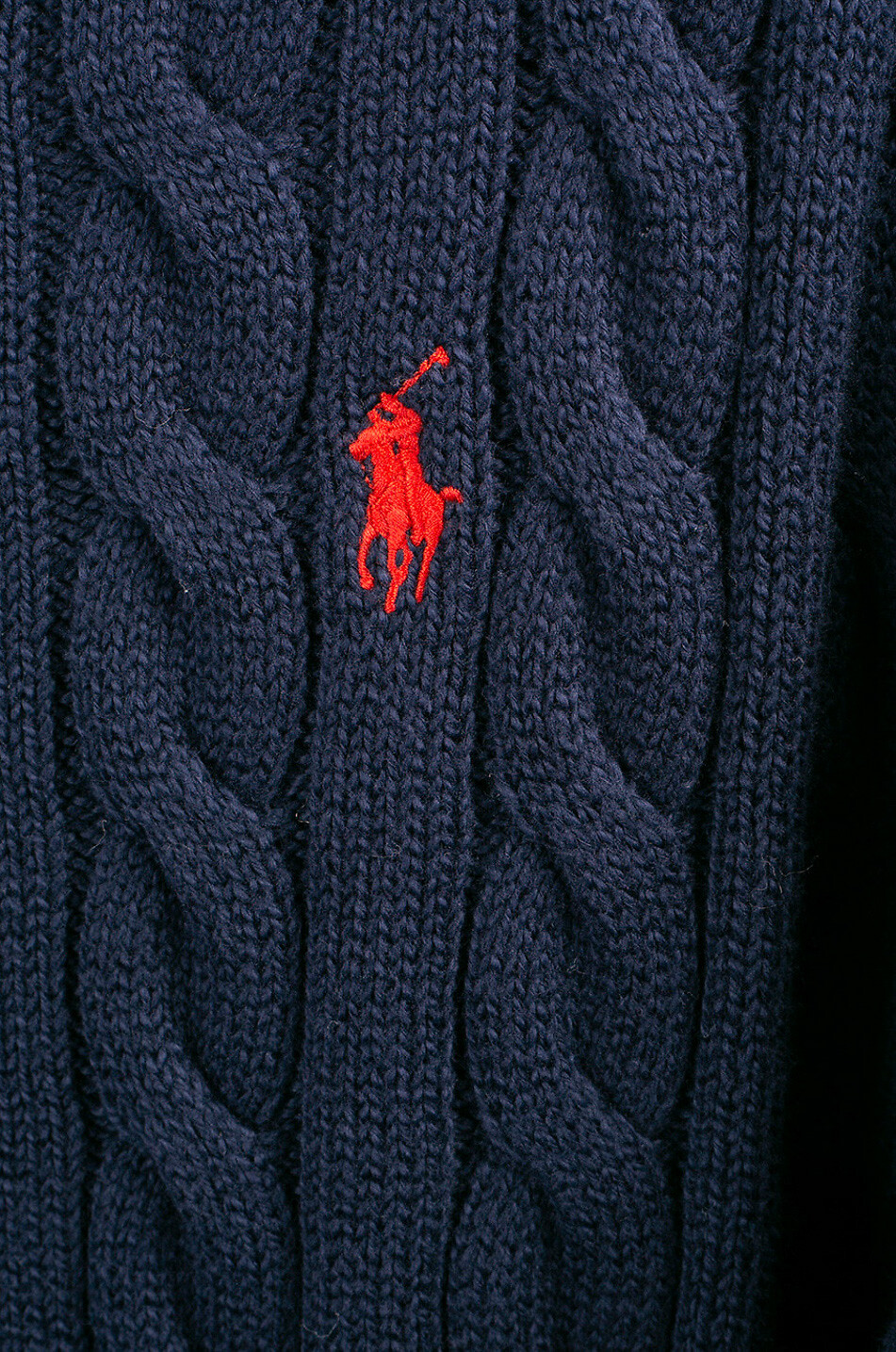 Polo Ralph Lauren Cable Knit Pony authentic Logo Sweater