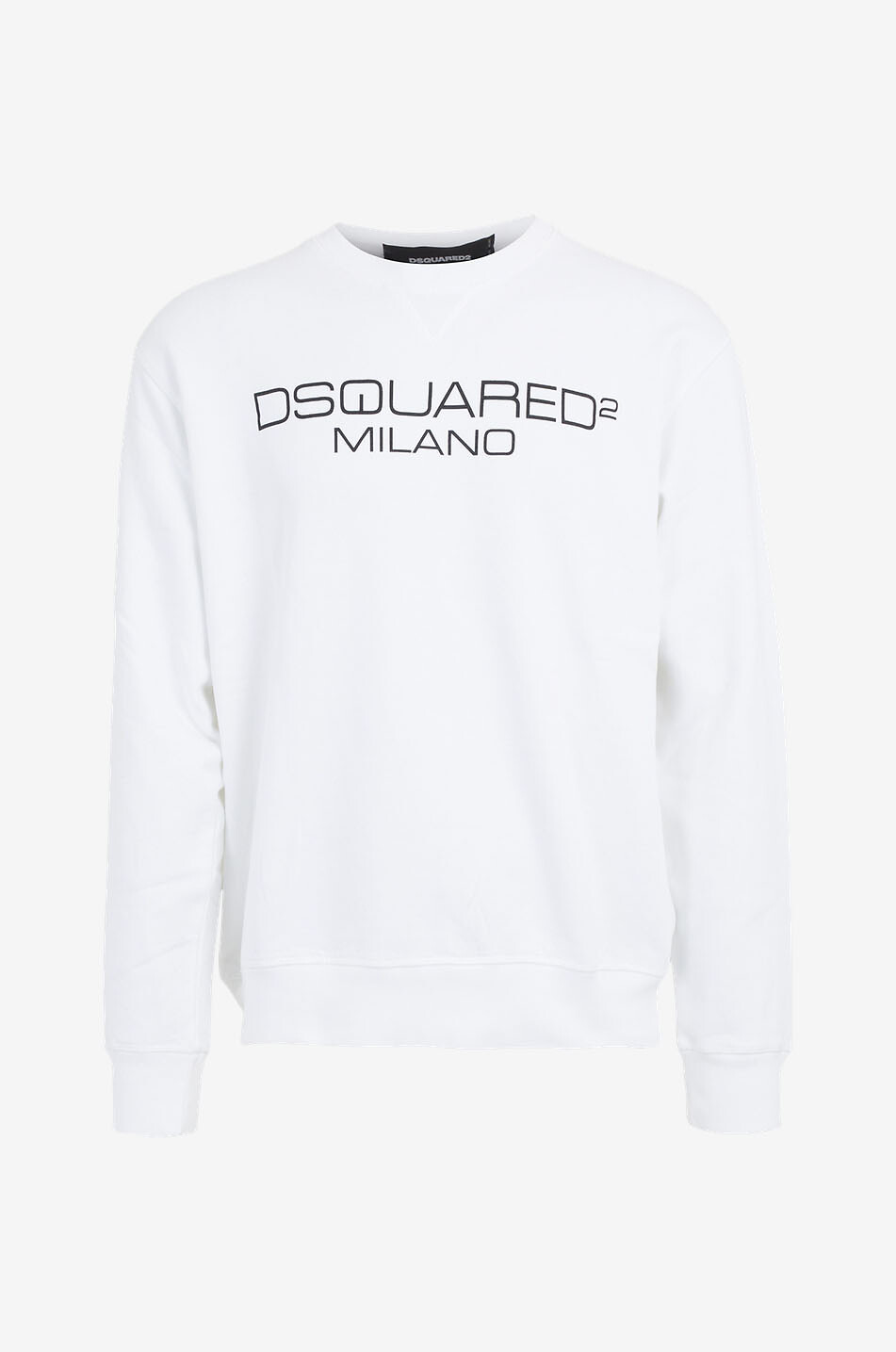 DSQUARED2 Sweat-shirt imprimé Dsquared2 Milano Homme BLANC 1