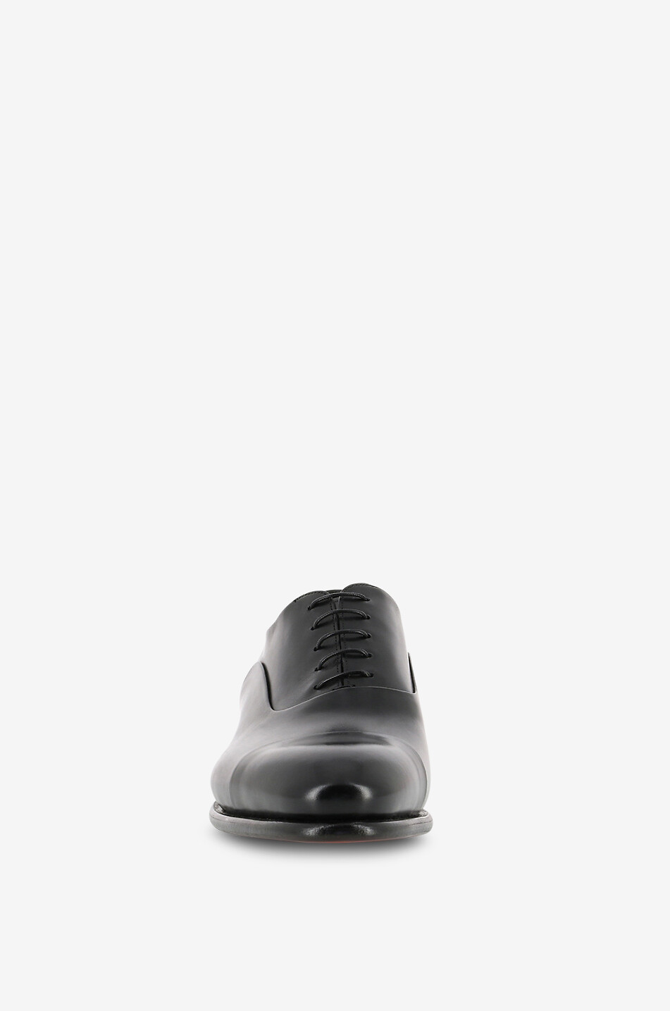 SANTONI Richelieus en cuir lisse Homme NOIR 2