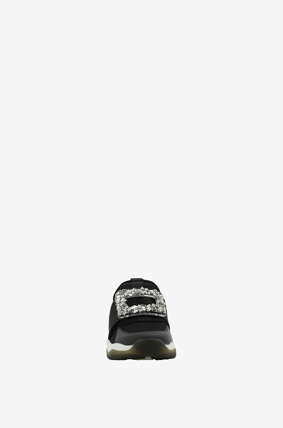 KURT GEIGER LONDON Lucia neopren slip-on sneakers with crystals Women BLACK 2