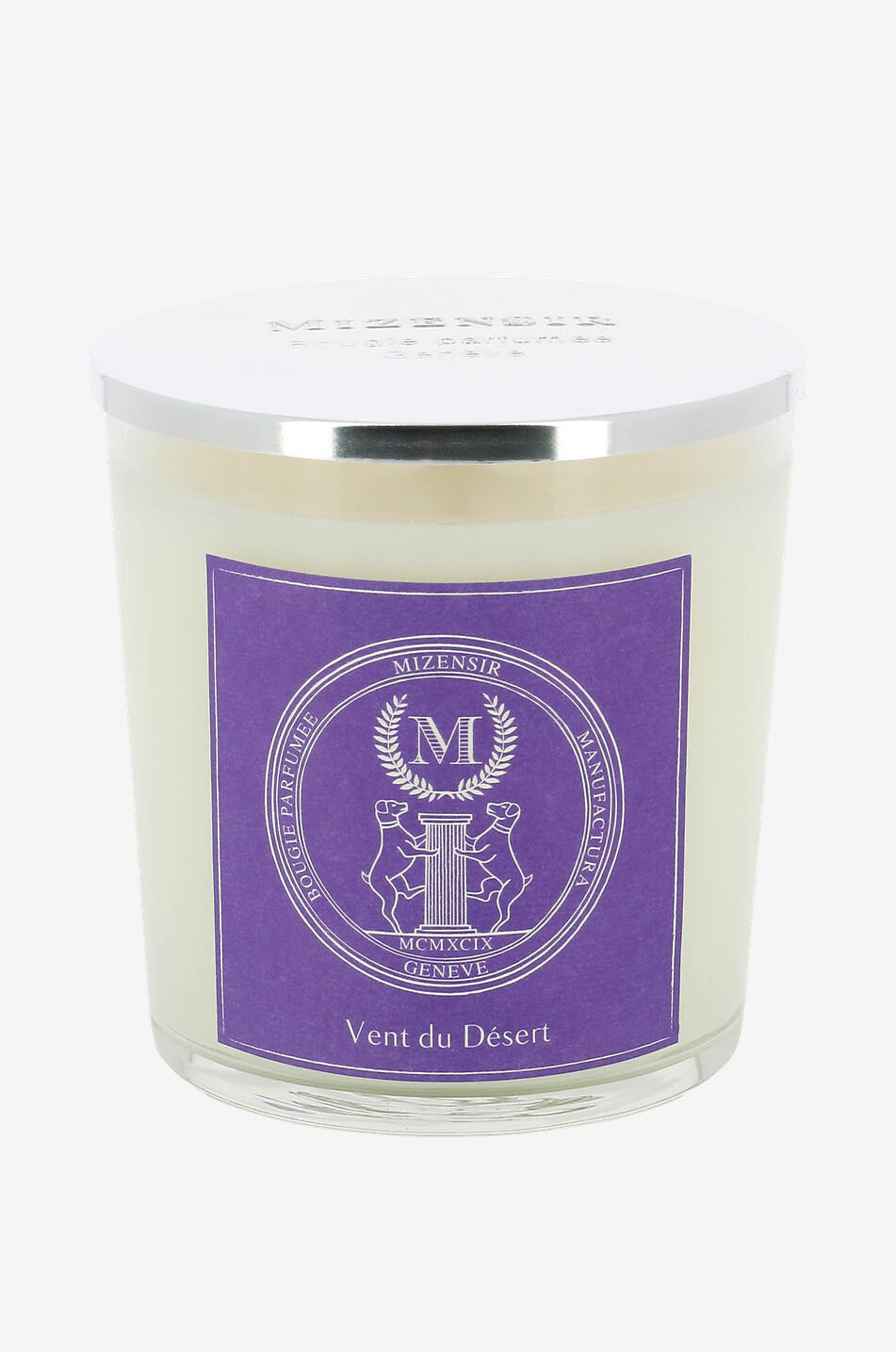 MIZENSIR Bougie parfumée Vent du Désert - 230 g Maison BLANC 1