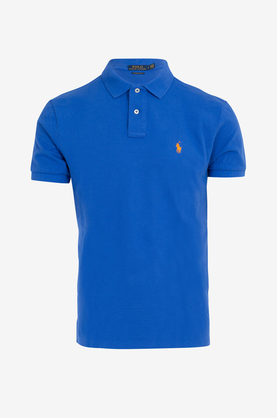 POLO RALPH LAUREN Polo à manches courtes en coton piqué logo Pony Homme BLEU MOYEN 1