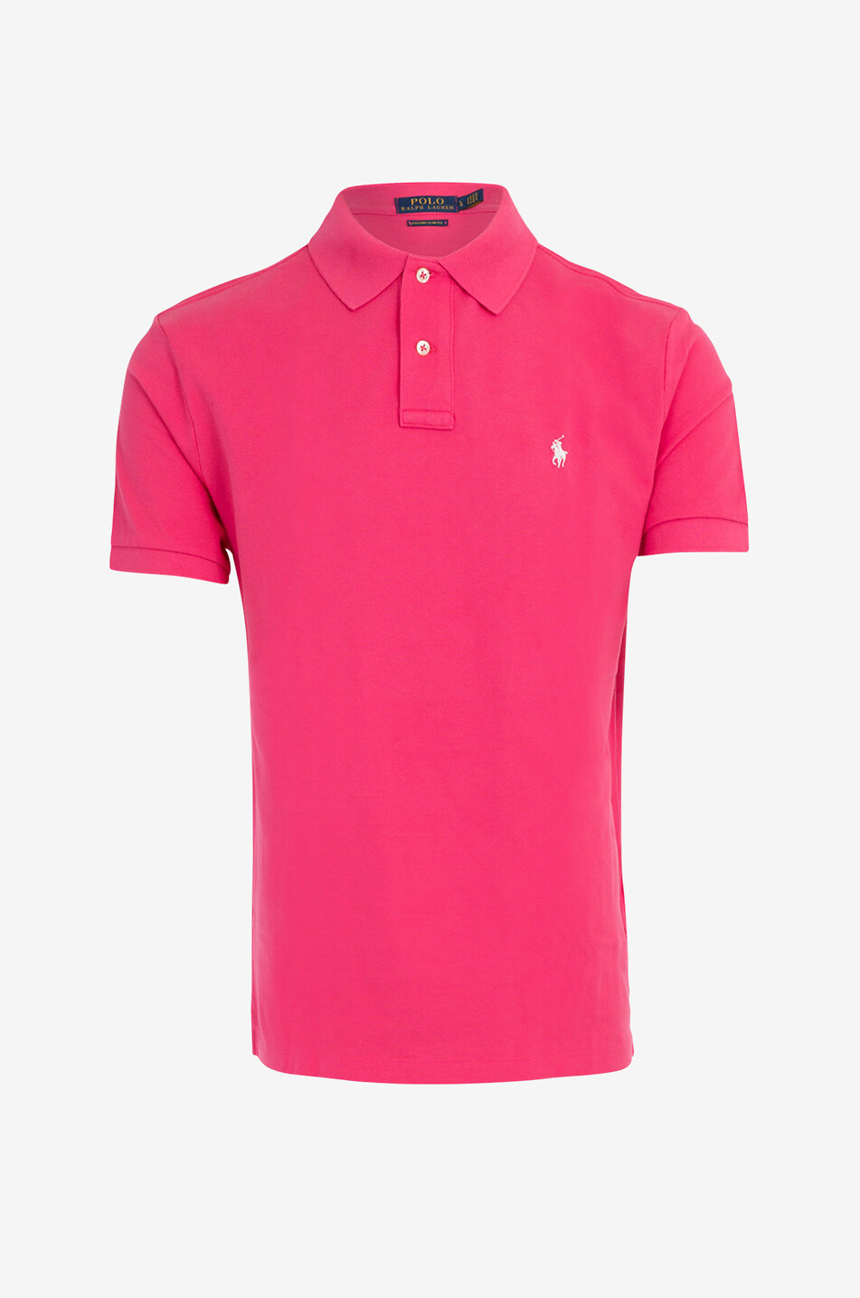 Pony logo cotton piqué short-sleeved polo shirt