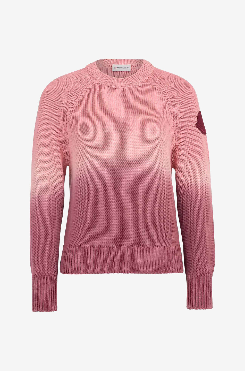 Moncler pink sweater on sale