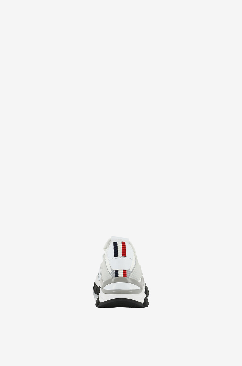 MONCLER Trevor hiking spirit mesh and leather sneakers Men WHITE 4
