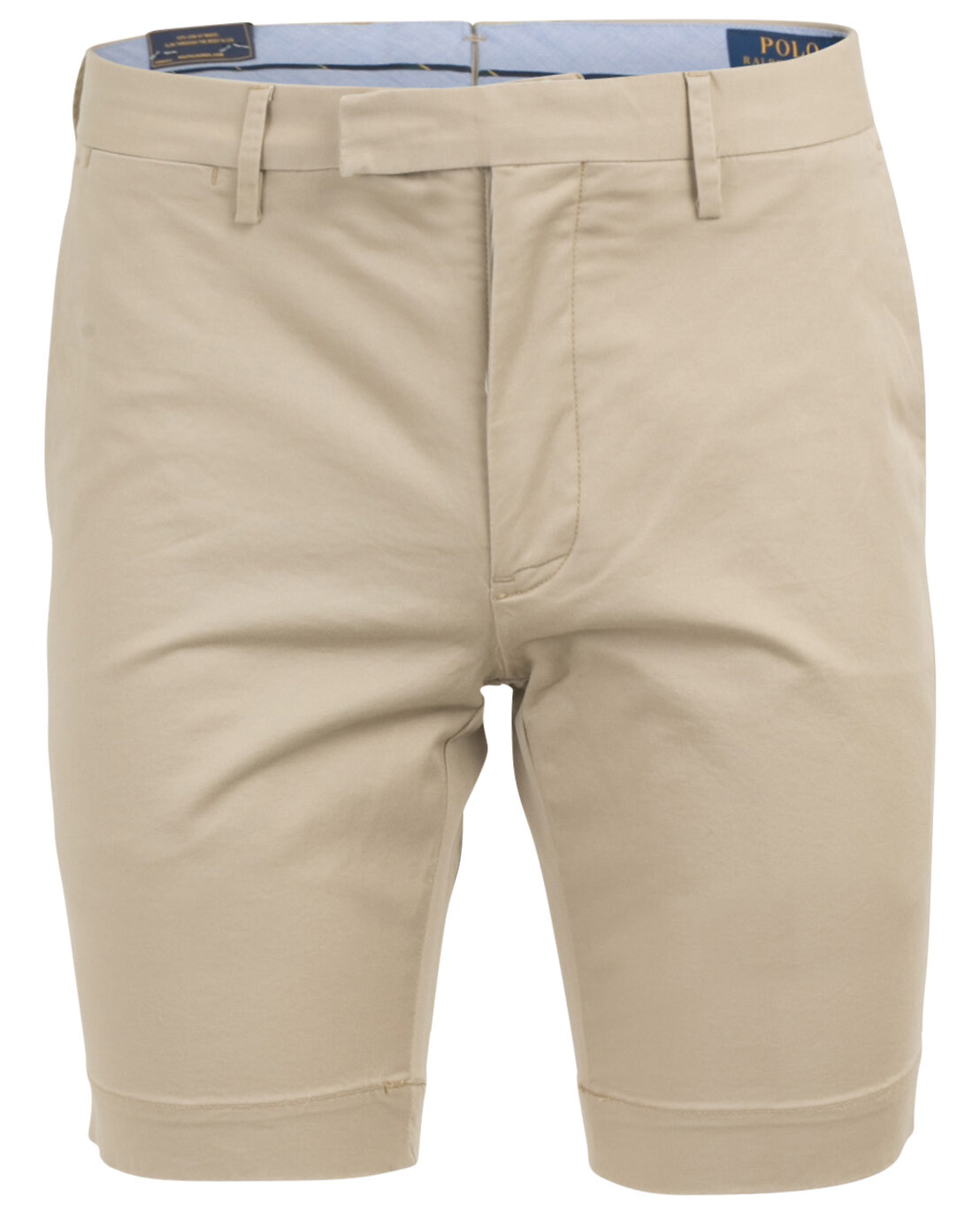 POLO RALPH LAUREN Stretch Slim Fit cotton twill shorts Men KHAKI 1