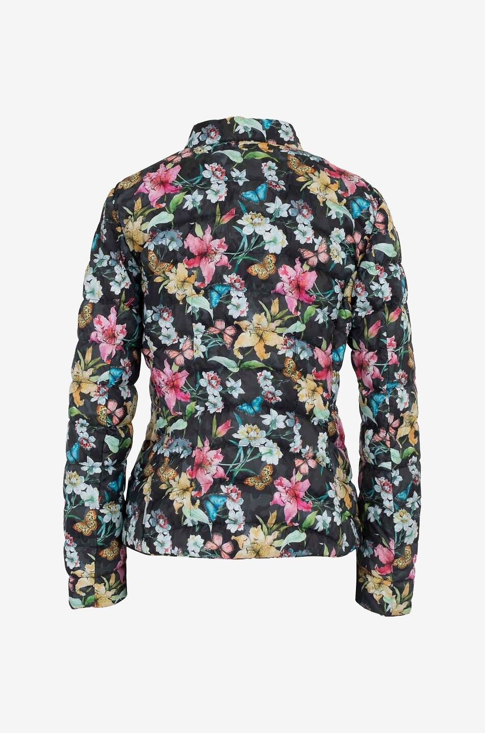 JAN MAYEN Light floral print down jacket Women MULTI COLOURED 2