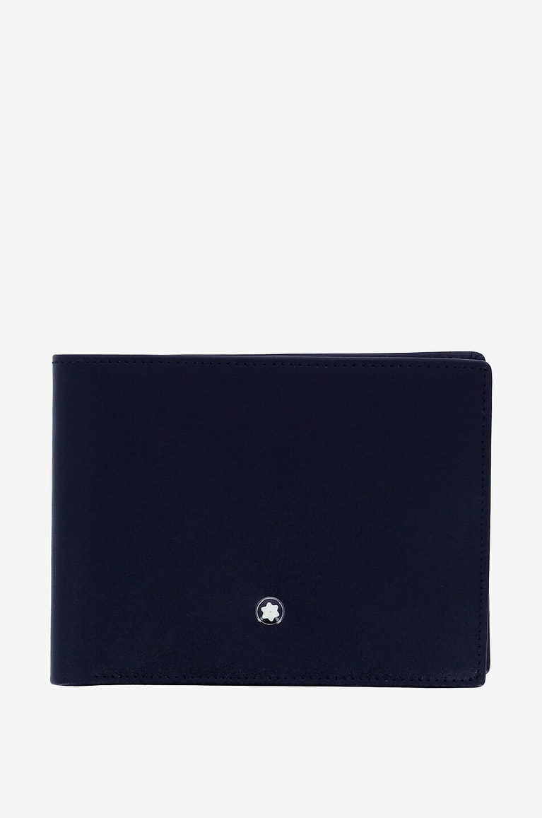 MONTBLANC Brieftasche aus Glattleder Meisterstück 6CC Herren SCHWARZ 1