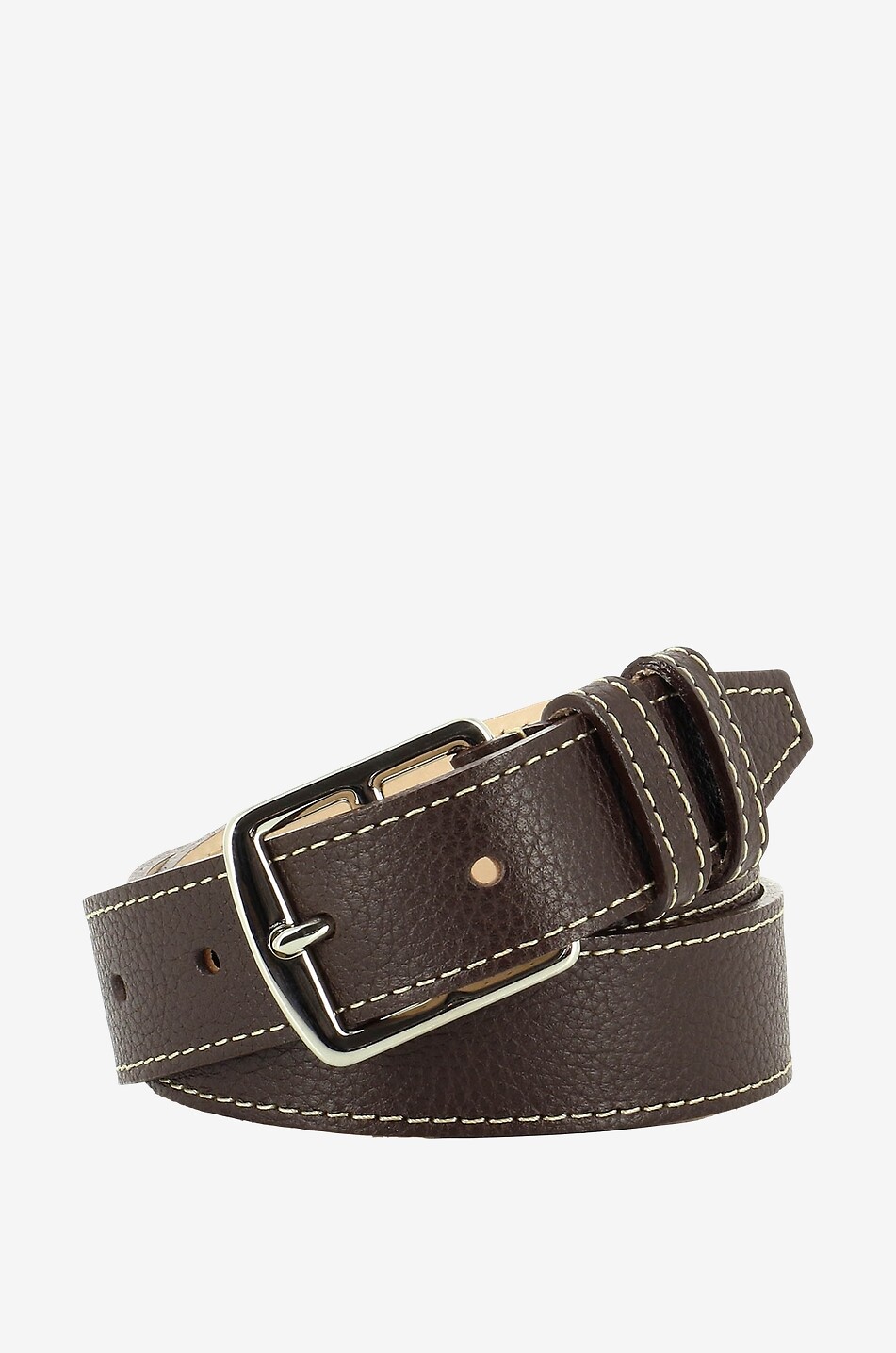 Ceinture en cuir de vachette graine