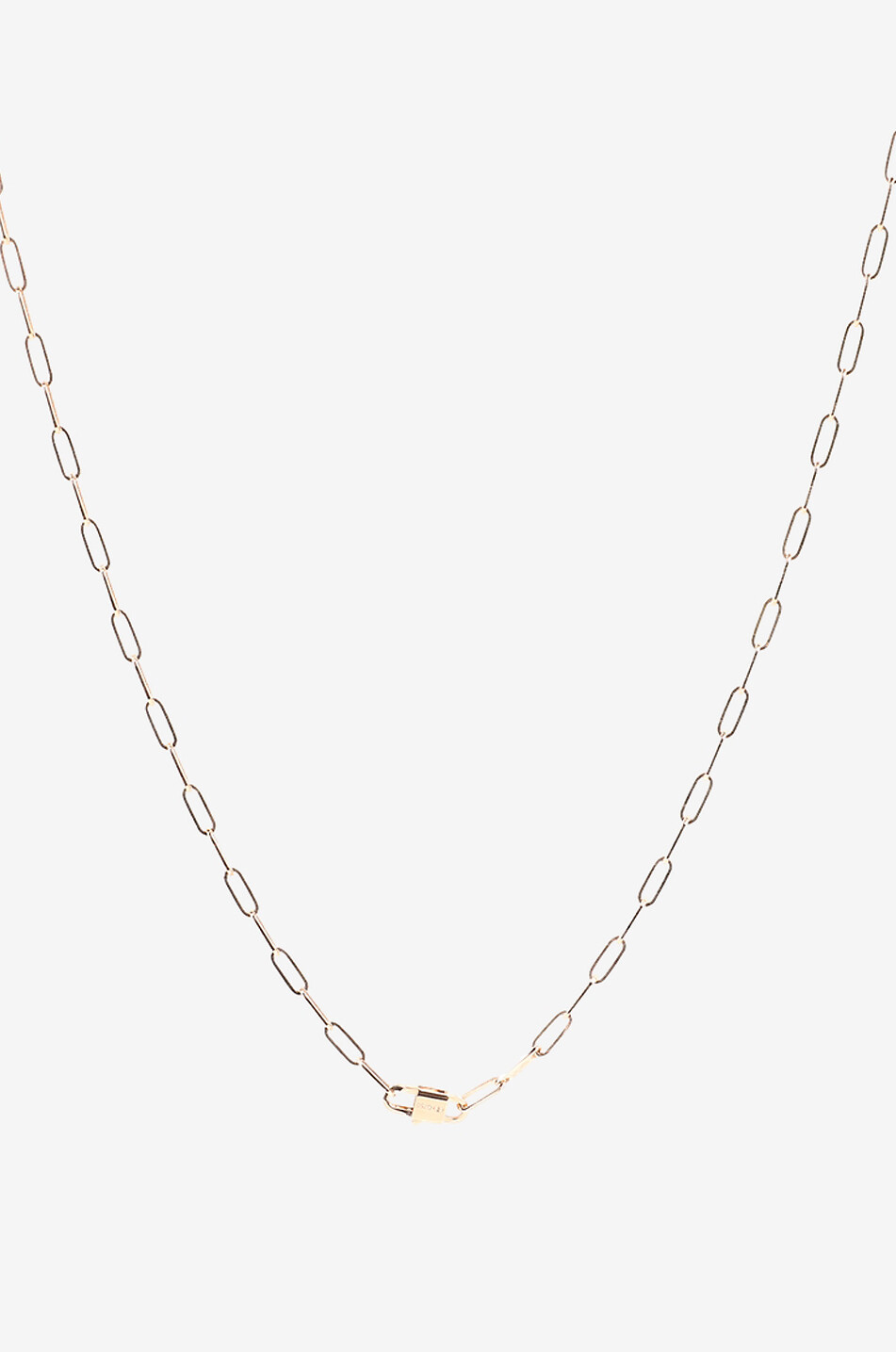 DINH VAN Collier en or rose avec diamant Le Cube Grand Modèle Femme ROSE 3