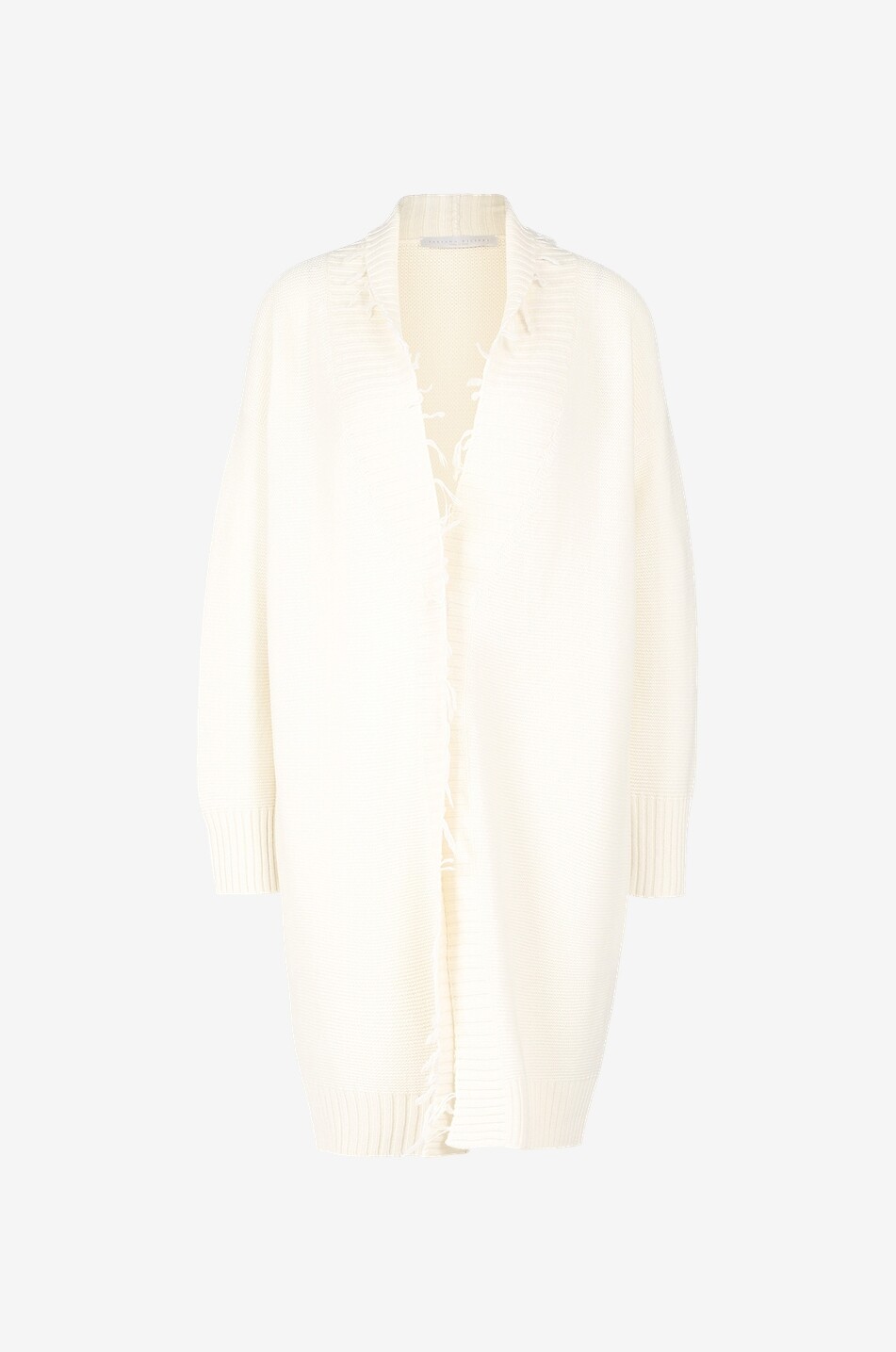 Langer Cardigan aus Wolle, Seide und Kaschmir