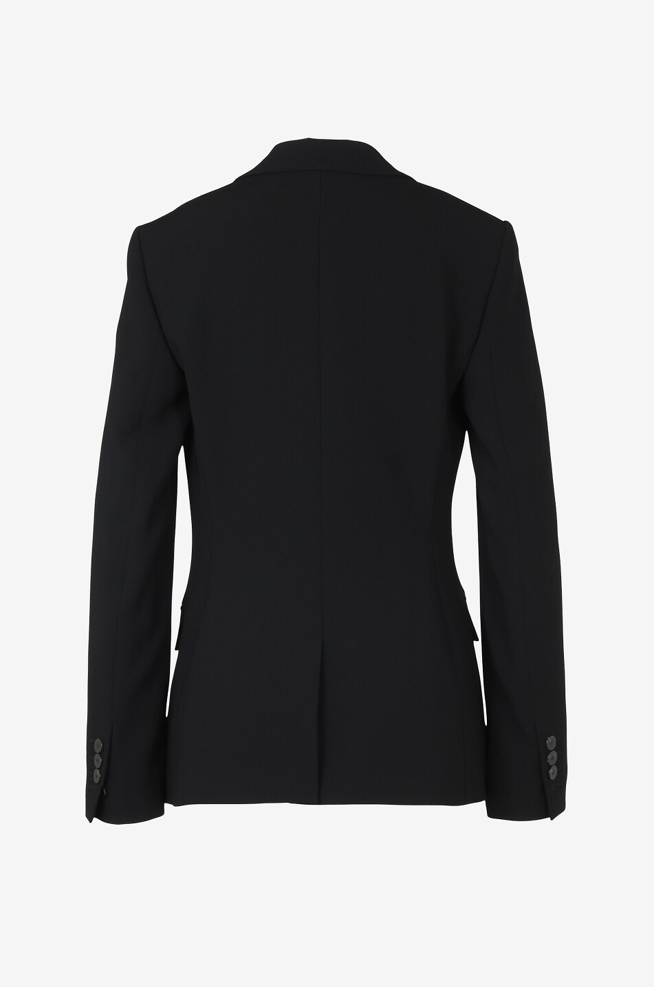 THEORY Staple Blazer B slim-fit single-breasted jacket in crepe Women BLACK 2