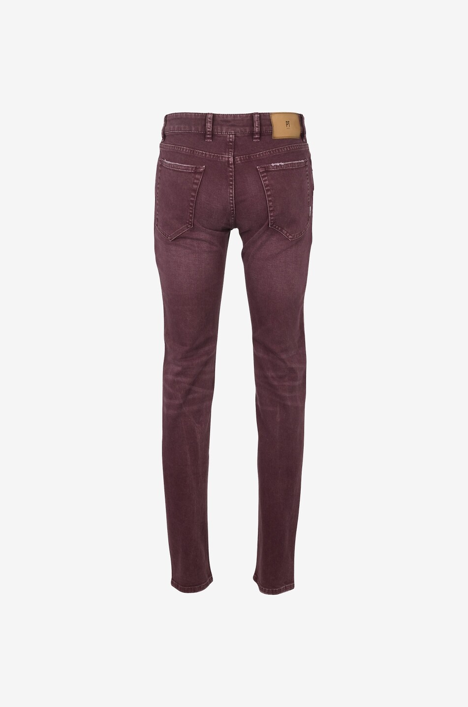 Jean slim bordeaux homme best sale